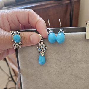 sleeping beauty turquoise set